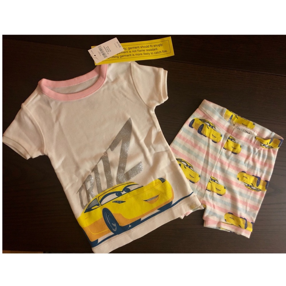 NWT Cars PJ Set 12-18m
